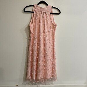 VIMPUNEC Summer Halter Mini A Line Swing Dress Wedding Guest Formal Cocktail